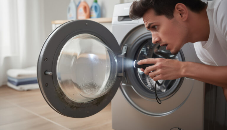 How to check if your washing machine has mold before you smell it