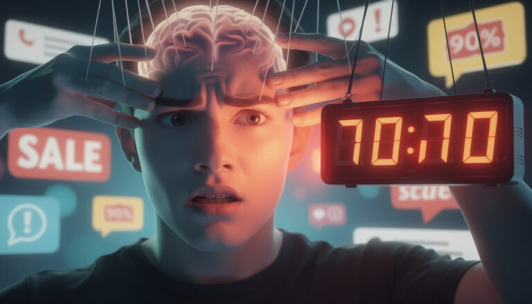 The limited-time lie: How marketers use FOMO to physically hijack your decision-making