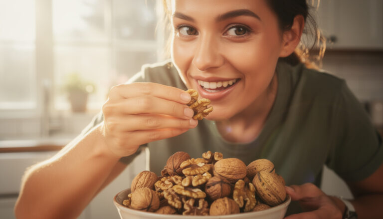 The specific time to eat walnuts to double your energy levels