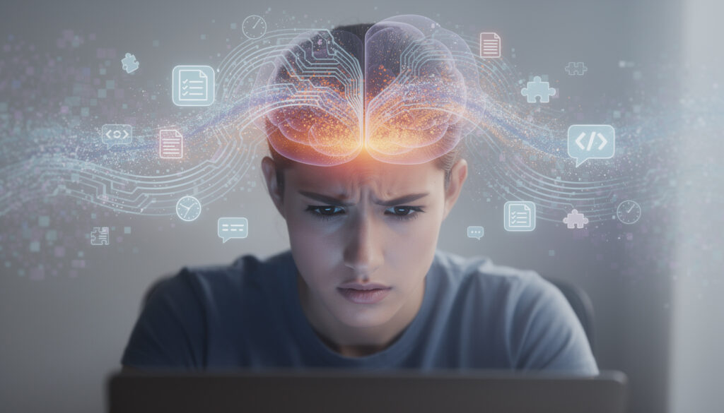 discover how brain fog affects more than just physical health by exploring the sequential processing bottleneck and its impact on cognitive function.