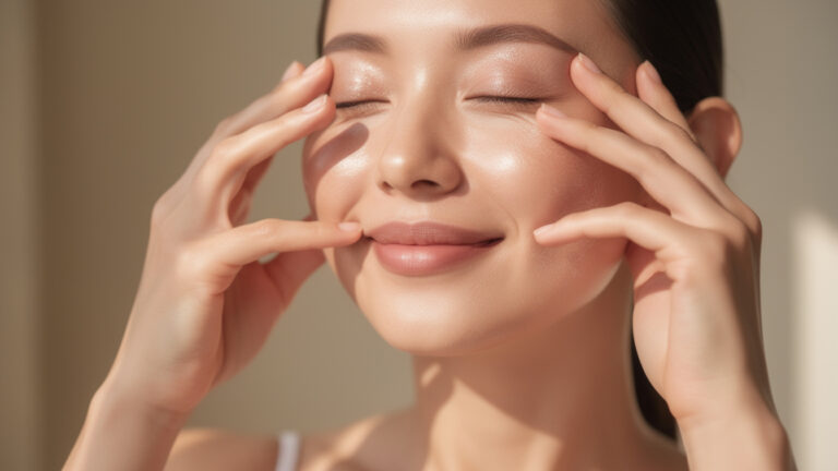 The “Face Massage” hack to reduce tension