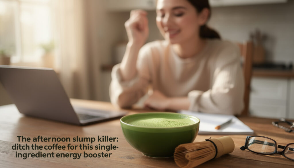 beat the afternoon slump naturally with this single-ingredient energy booster. say goodbye to coffee crashes and stay energized all day long!
