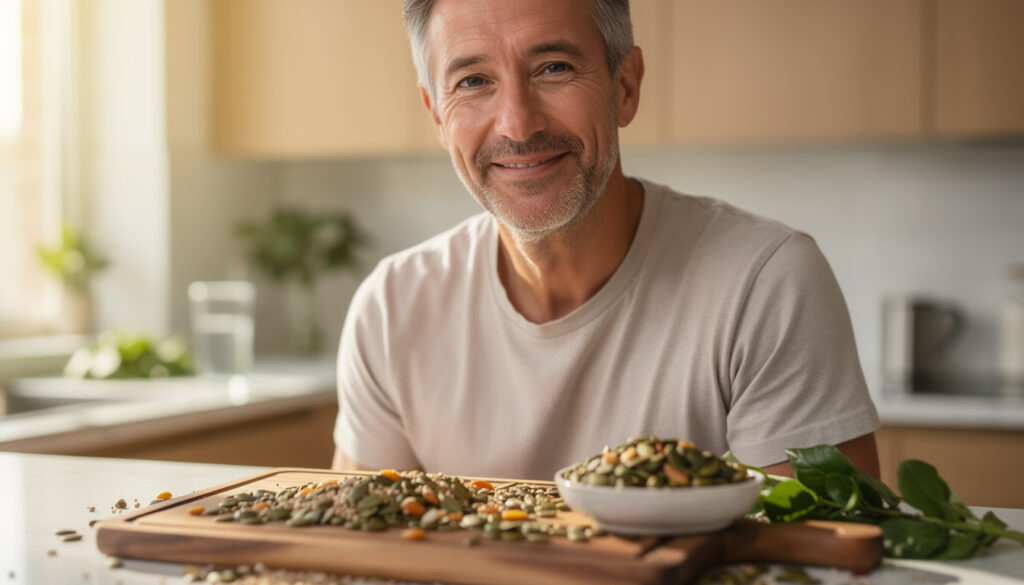 discover the benefits of the forgotten seed – a powerful snack you should eat daily to protect your bladder and prostate health naturally.