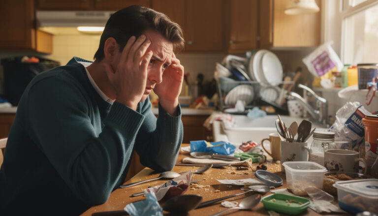 Your messy kitchen is making you sick: The direct link between clutter and anxiety